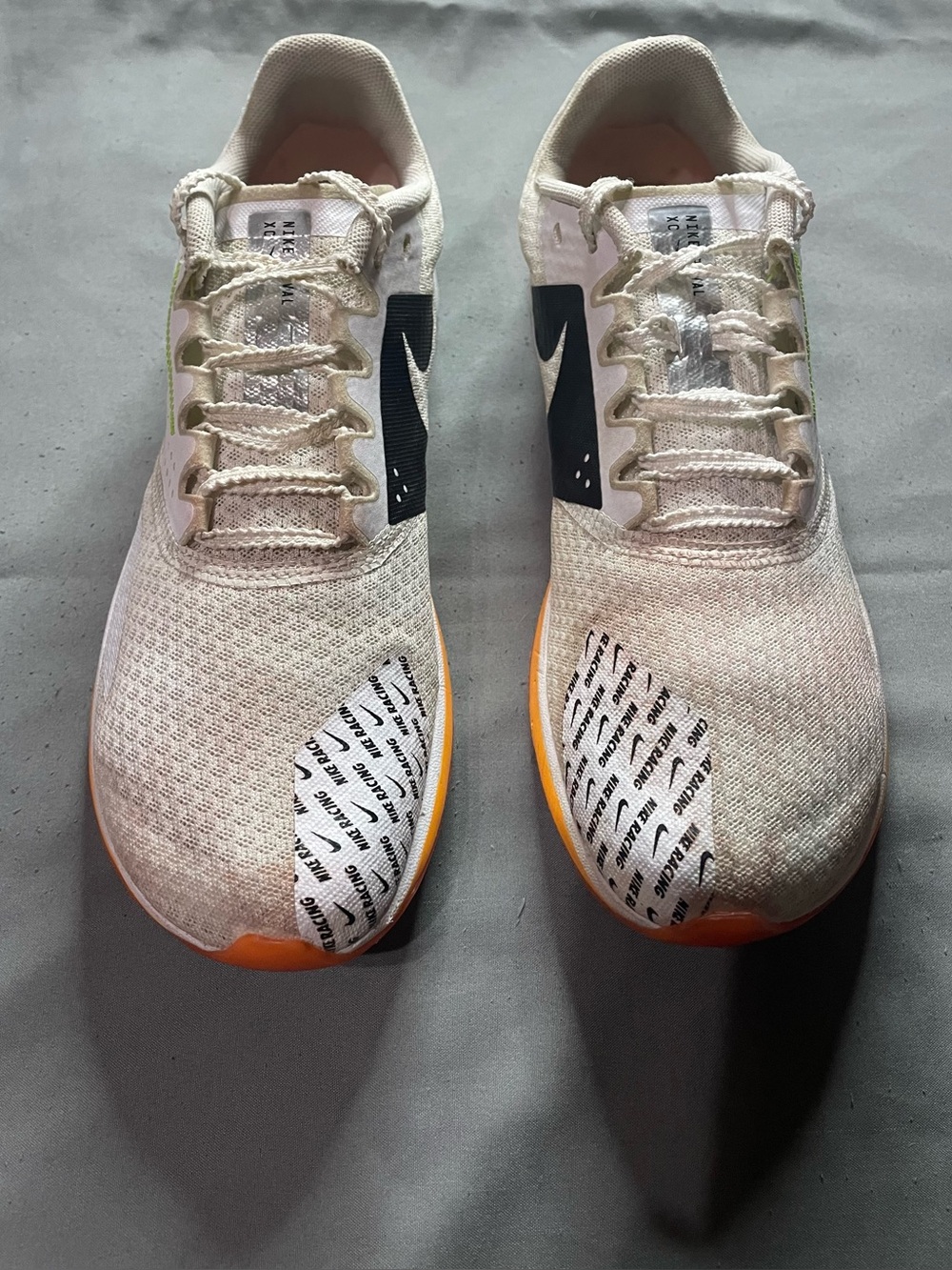 Size 6 - Nike Zoom Rival 6 White Total Orange